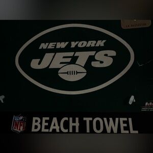 New York Jets Green Beach Towel
